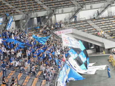 水戸サポーターの皆さん