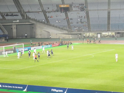 日本のCKのチャンス