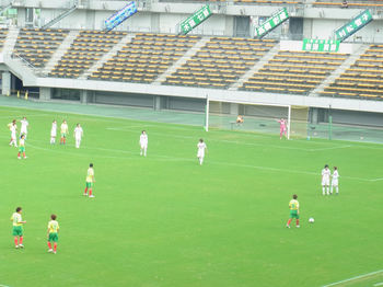 ジェフレディースのFKのチャンス