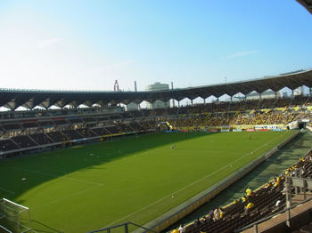 晴れ渡ったフクアリ