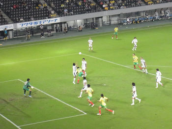 ジェフのFKのチャンス