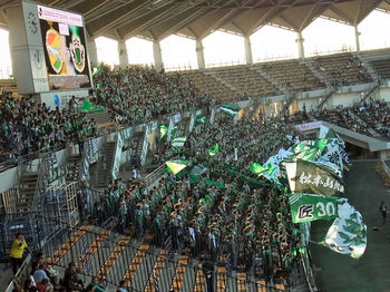 松本山雅サポーター大挙来襲