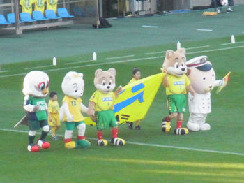 ガンズくんも来てたよ