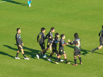 藤田の1点目の直後