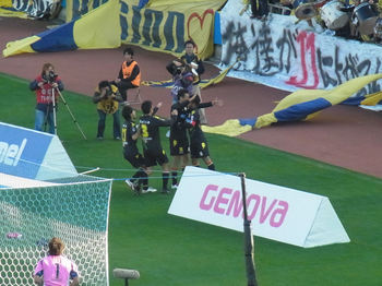 藤田の2得点目の直後