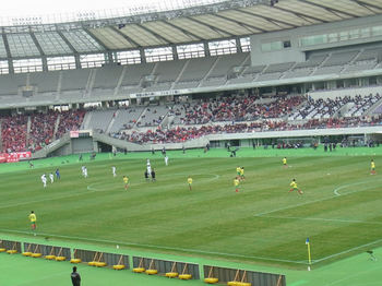 キックオフ直前