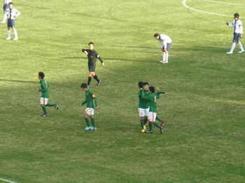 青森山田の先制点の直後