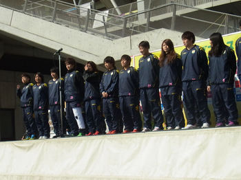 ジェフレディース選手勢揃い