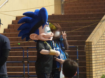 ガンバくん居た