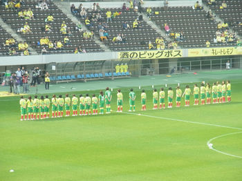 ジェフレディースが整列