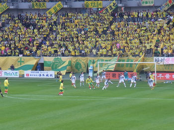 後半、ジェフのCKのチャンス