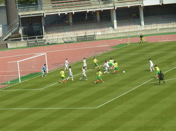 ジェフレディースのCKのチャンス