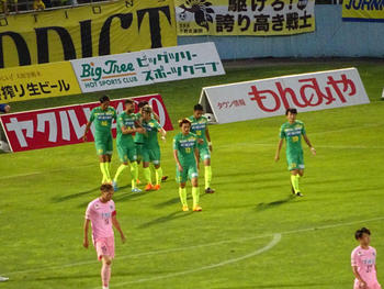 ラリベイのゴール直後