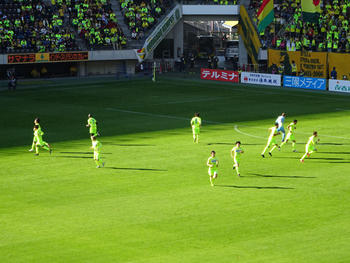 栃木戦 円陣ダッシュ