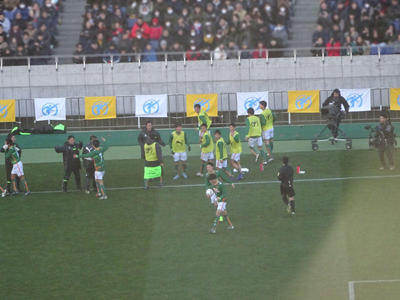 檀崎の逆転ゴール直後