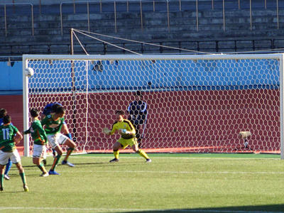 青森山田の先制点