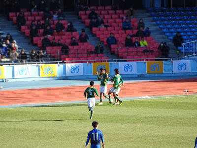 檀崎のゴール直後