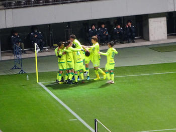 寿人のゴール直後