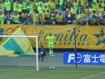 クレーベのゴール直後