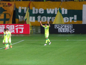 クレーベのゴール直後