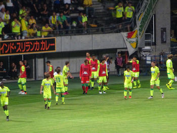 増嶋のゴール後