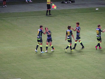 クレーベのゴール後