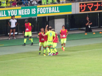 クレーベの1点目直後