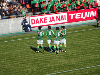 青森山田の2点目直後