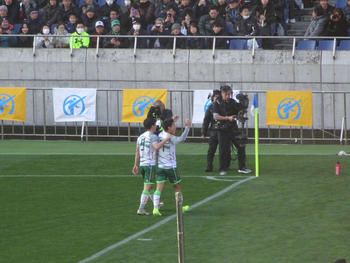 青森山田の2点目直後