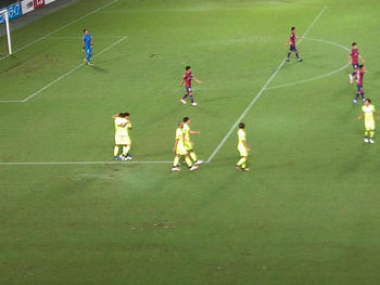 鳥海のゴール直後