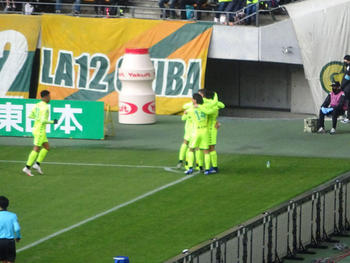 壱晟のゴール直後