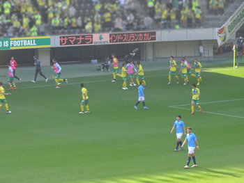 新井一輝のゴール直後