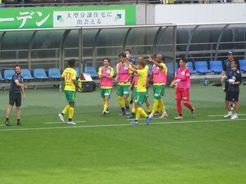 ブワニカのゴール後