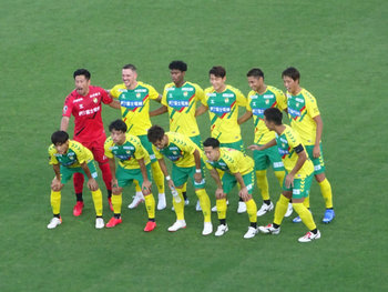 試合前の記念撮影