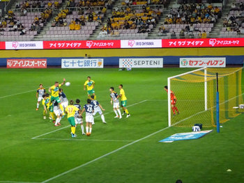 新井一輝のゴール直前