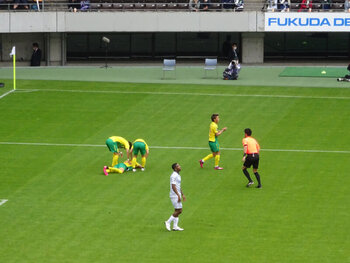 小森のゴール後