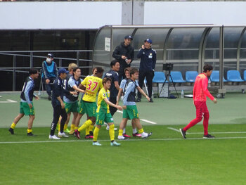 ブワニカのゴール後