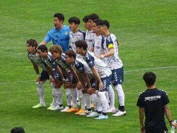 試合前の記念撮影