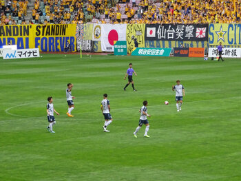 日高のゴール後