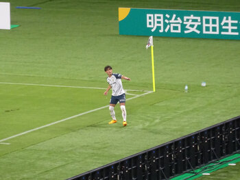 小森のゴール直後 