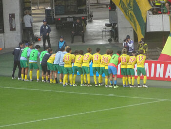 小森のゴール後