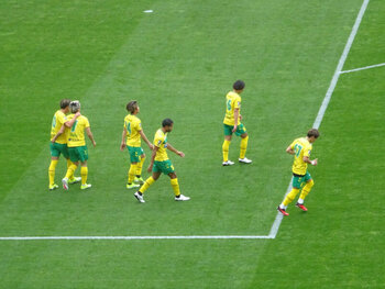 田中のゴール後