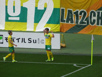 小森のゴール後