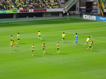 円陣ダッシュ vs大分トリニータ