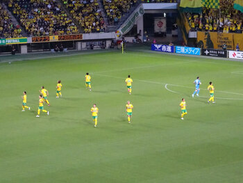 円陣ダッシュ vsジュビロ磐田