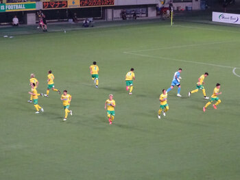 円陣ダッシュ vsサガン鳥栖