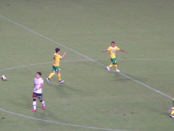 呉屋のゴール後