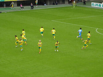 円陣ダッシュ vs北海道コンサドーレ札幌