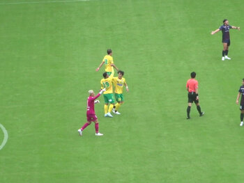 カルリーニョスのゴール後