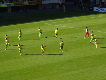 円陣ダッシュ vsRB大宮アルディージャ